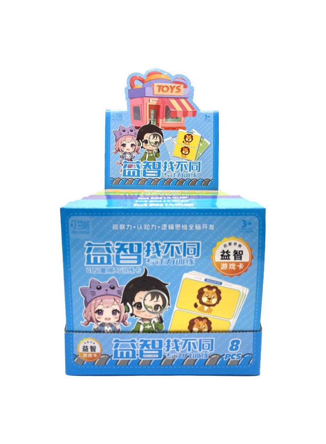 New children find different cards to eliminate fun puzzle games card desktop games toys erasable supermarket wholesale